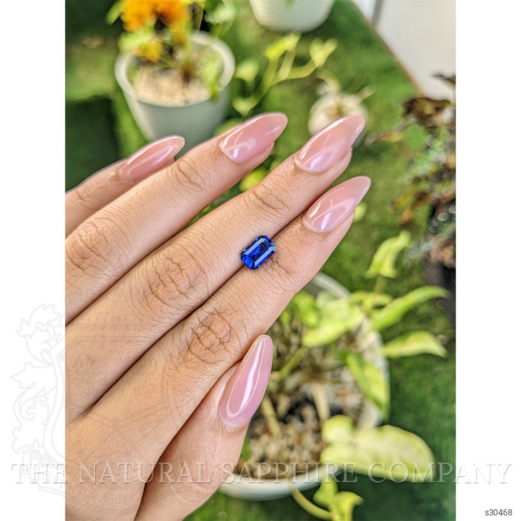 1.51 Ct. Blue Sapphire from Ceylon (Sri Lanka)