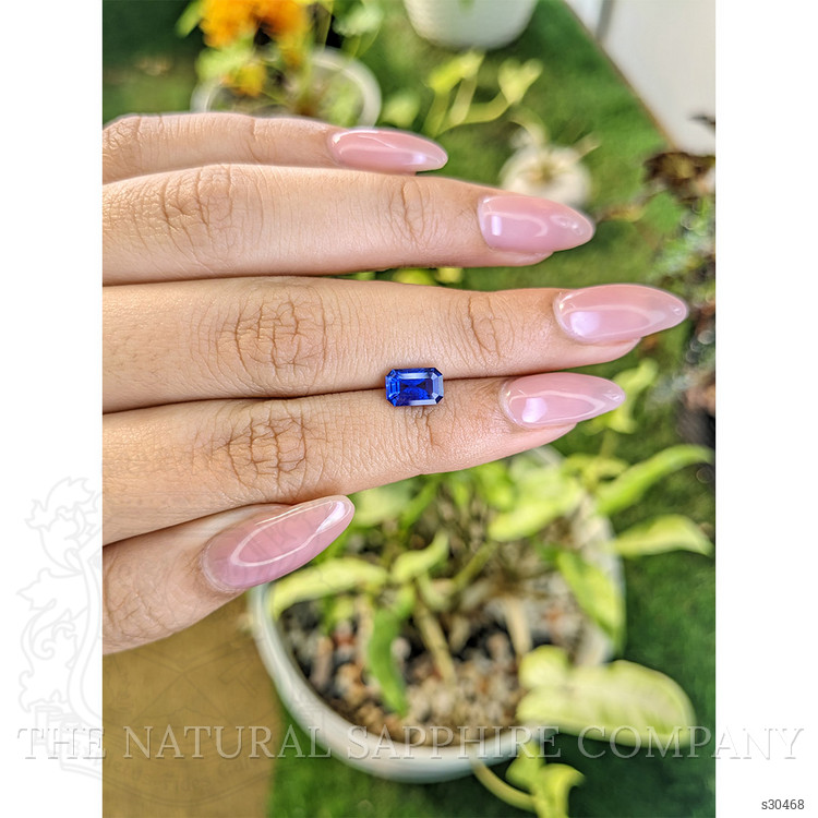 1.51 Ct. Blue Sapphire from Ceylon (Sri Lanka)