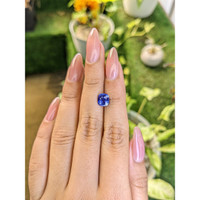 2.35 Ct. Blue Sapphire from Ceylon (Sri Lanka) Life Style