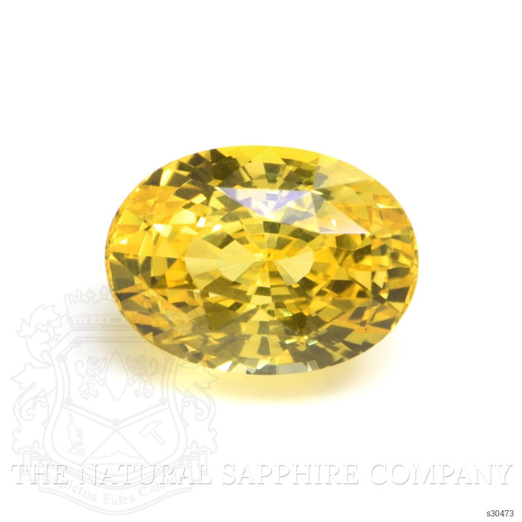 6.70 Ct. Yellow Sapphire from Ceylon (Sri Lanka)