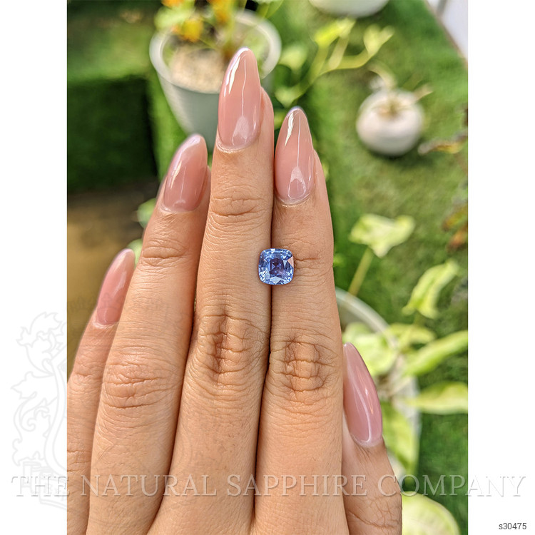 1.78 Ct. Blue Sapphire from Ceylon (Sri Lanka)