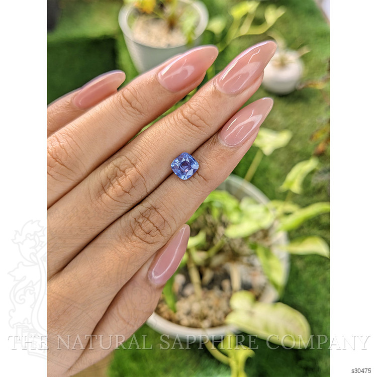 1.78 Ct. Blue Sapphire from Ceylon (Sri Lanka)