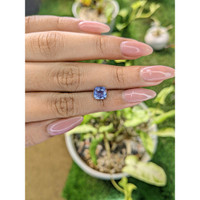 1.78 Ct. Blue Sapphire from Ceylon (Sri Lanka) Life Style
