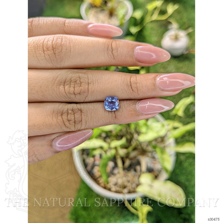 1.78 Ct. Blue Sapphire from Ceylon (Sri Lanka)