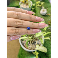 1.25 Ct. Blue Sapphire from Ceylon (Sri Lanka) Life Style