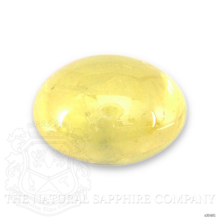 1.31 Ct. Yellow Cabochon Sapphire from Ceylon (Sri Lanka)
