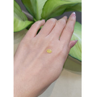 1.31 Ct. Yellow Cabochon Sapphire from Ceylon (Sri Lanka) Life Style