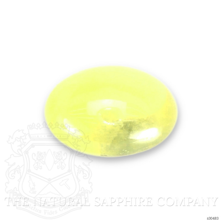 1.08 Ct. Yellow Cabochon Sapphire from Ceylon (Sri Lanka)