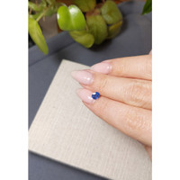0.62 Ct. Blue Sapphire from Ceylon (Sri Lanka) Life Style