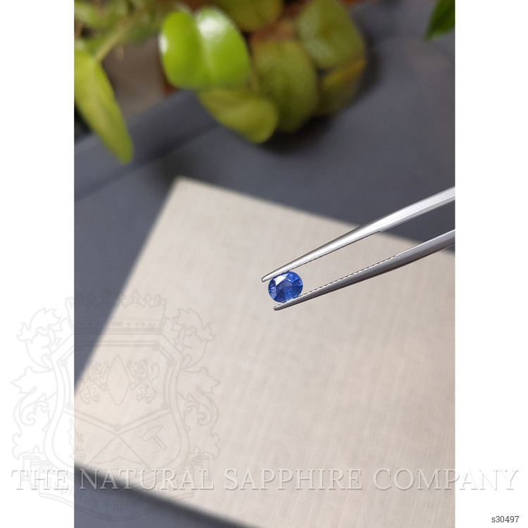 0.62 Ct. Blue Sapphire from Ceylon (Sri Lanka)