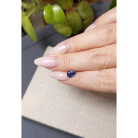 0.84 Ct. Blue Sapphire from Ceylon (Sri Lanka) Life Style