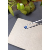 0.65 Ct. Blue Sapphire from Ceylon (Sri Lanka) Life Style