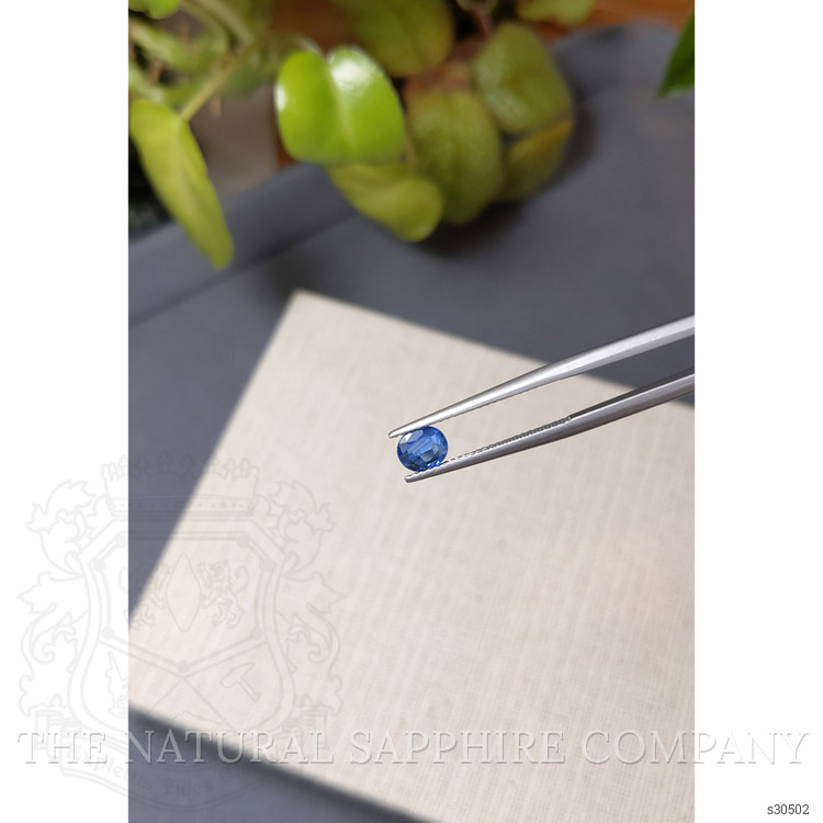 0.65 Ct. Blue Sapphire from Ceylon (Sri Lanka)