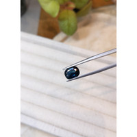 2.76 Ct. Blue Sapphire from Madagascar Life Style