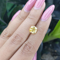 2.70 Ct. Yellow Sapphire from Ceylon (Sri Lanka) Life Style