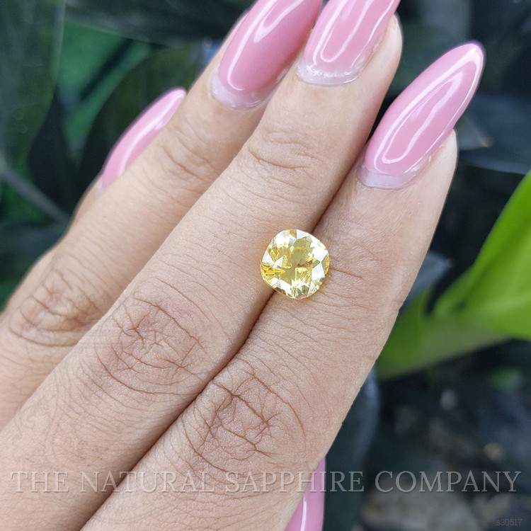 2.70 Ct. Yellow Sapphire from Ceylon (Sri Lanka)