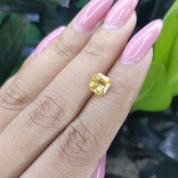2.10 Ct. Yellow Sapphire from Ceylon (Sri Lanka) Life Style