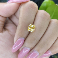 2.10 Ct. Yellow Sapphire from Ceylon (Sri Lanka) Life Style