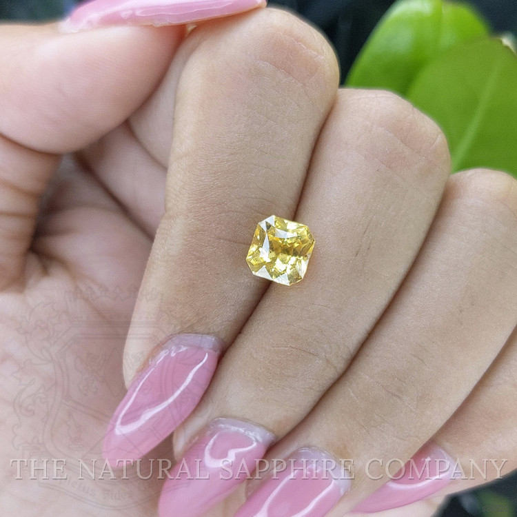 2.10 Ct. Yellow Sapphire from Ceylon (Sri Lanka)