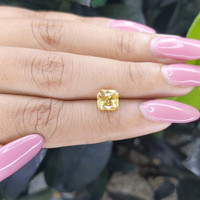 2.10 Ct. Yellow Sapphire from Ceylon (Sri Lanka) Life Style