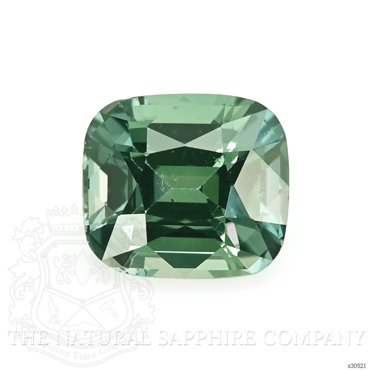 1.74 Ct. Bluish Green Sapphire from Ceylon (Sri Lanka)