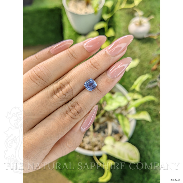 2.01 Ct. Blue Sapphire from Ceylon (Sri Lanka)