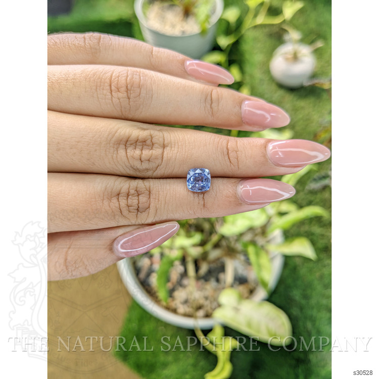 2.01 Ct. Blue Sapphire from Ceylon (Sri Lanka)