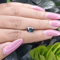 1.20 Ct. Bluish Green Sapphire from Ceylon (Sri Lanka) Life Style