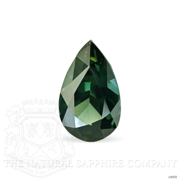 1.56 Ct. Green Sapphire from Ceylon (Sri Lanka)