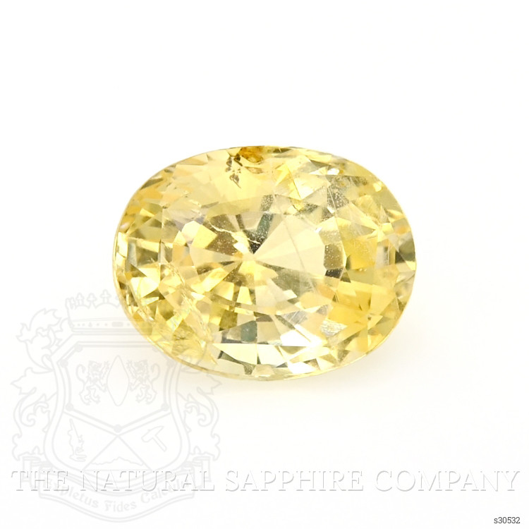 2.55 Ct. Yellow Sapphire from Ceylon (Sri Lanka)