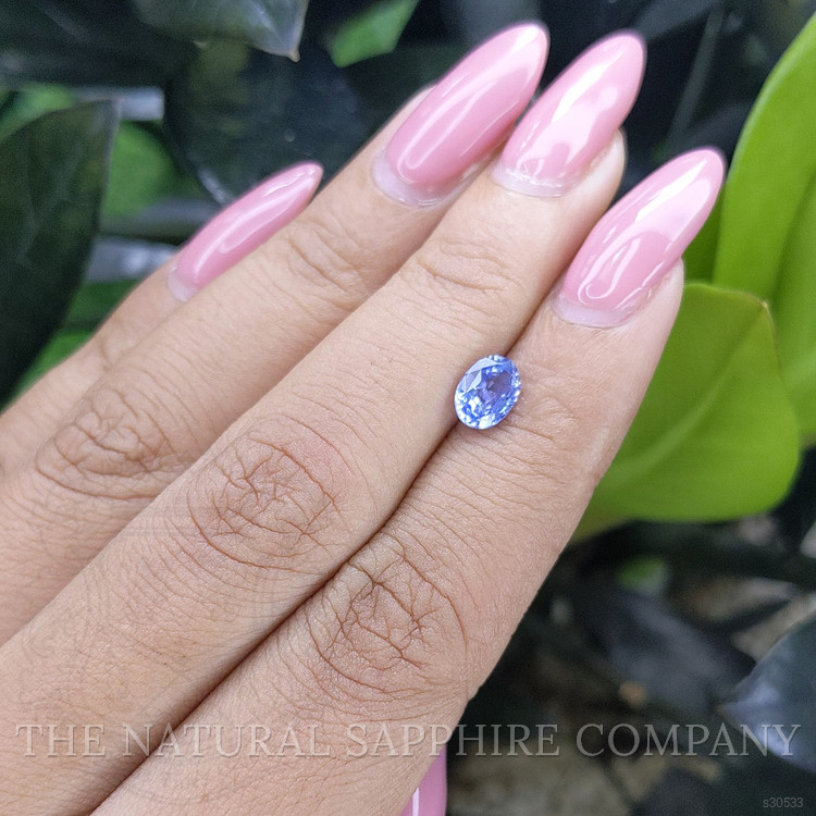 1.06 Ct. Blue Sapphire from Ceylon (Sri Lanka)