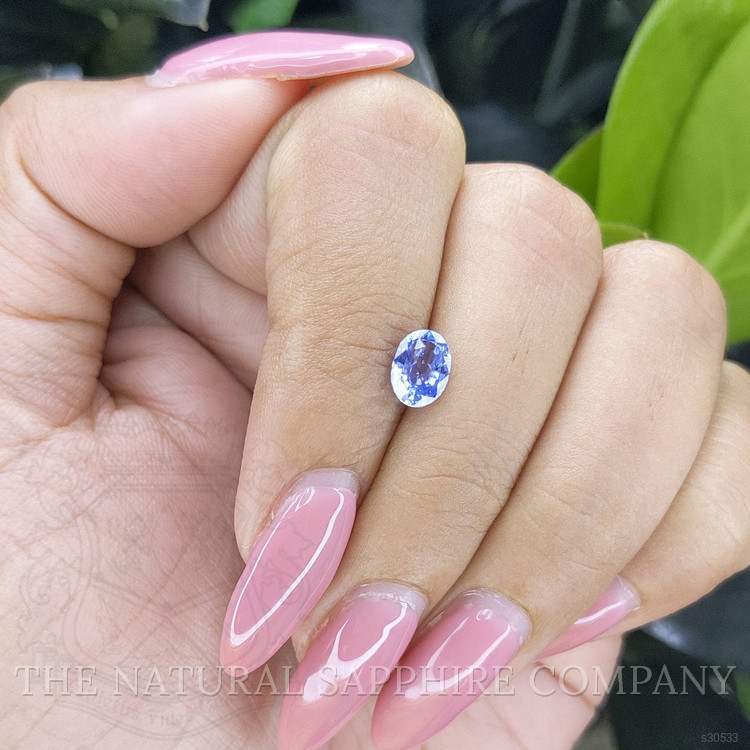 1.06 Ct. Blue Sapphire from Ceylon (Sri Lanka)