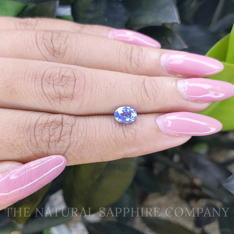 1.06 Ct. Blue Sapphire from Ceylon (Sri Lanka)