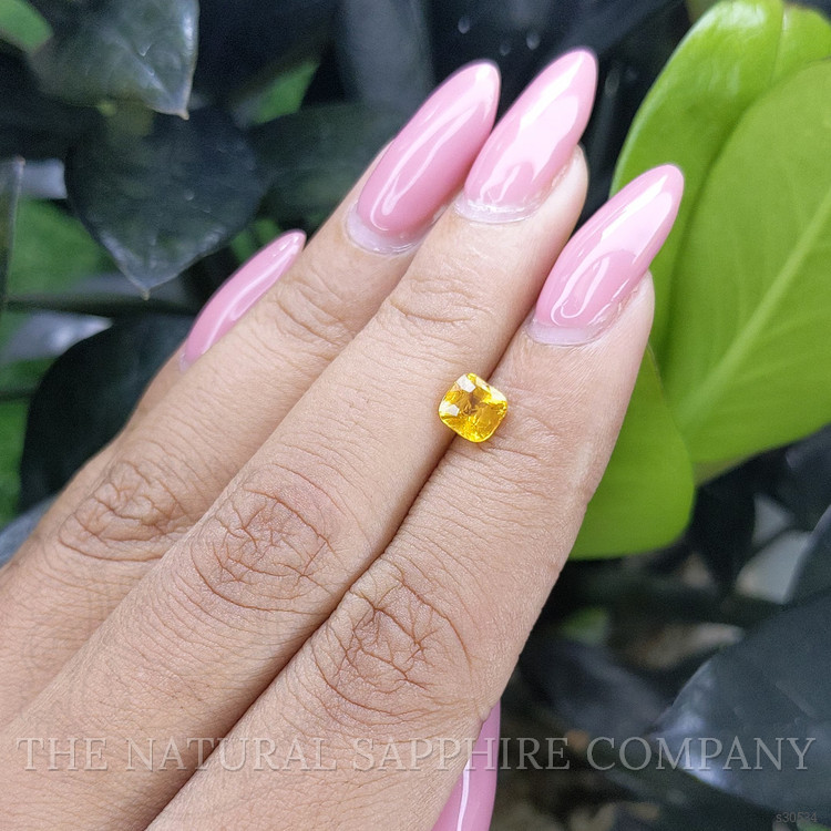 1.00 Ct. Yellow Sapphire from Ceylon (Sri Lanka)