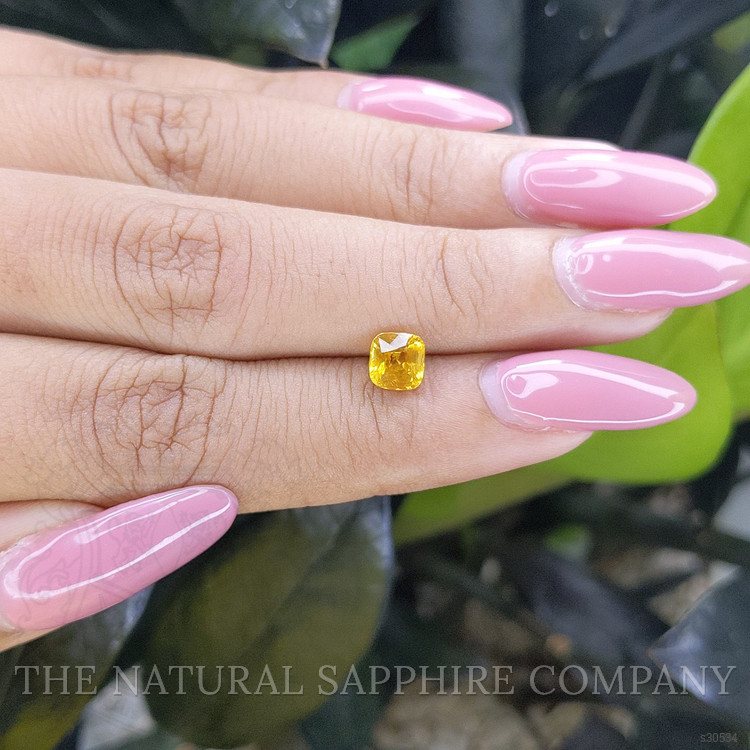 1.00 Ct. Yellow Sapphire from Ceylon (Sri Lanka)