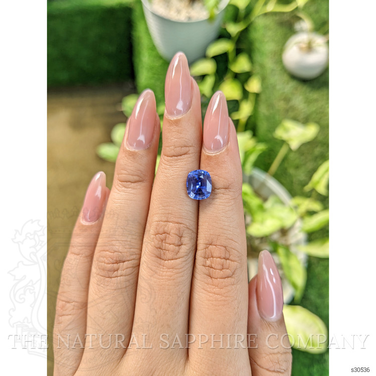 3.52 Ct. Blue Sapphire from Ceylon (Sri Lanka)