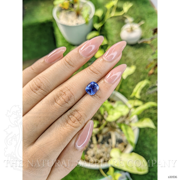 3.52 Ct. Blue Sapphire from Ceylon (Sri Lanka)