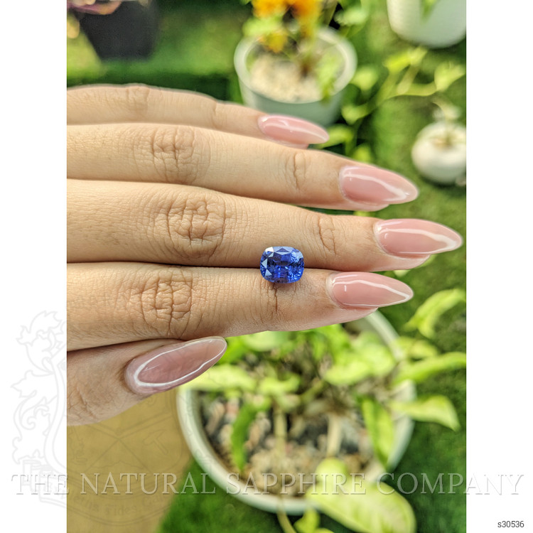 3.52 Ct. Blue Sapphire from Ceylon (Sri Lanka)