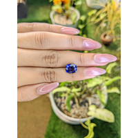 4.35 Ct. Blue Sapphire from Ceylon (Sri Lanka) Life Style