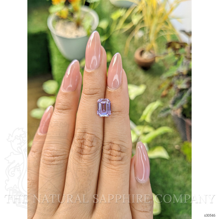 2.75 Ct. Purple Sapphire from Ceylon (Sri Lanka)