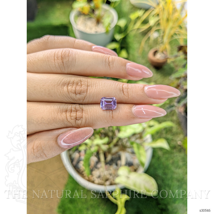 2.75 Ct. Purple Sapphire from Ceylon (Sri Lanka)