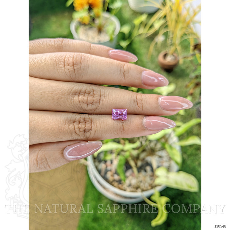 2.03 Ct. Purplish Pink Sapphire from Ceylon (Sri Lanka)