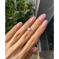 2.37 Ct. Pink Star Sapphire from Burma (Myanmar) Life Style