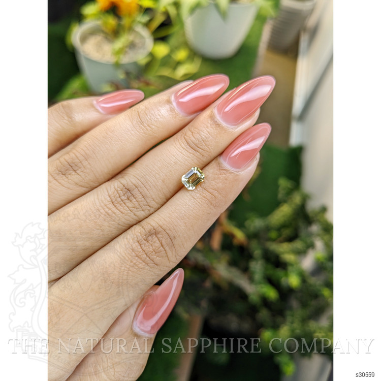 1.07 Ct. Yellow Sapphire from Ceylon (Sri Lanka)