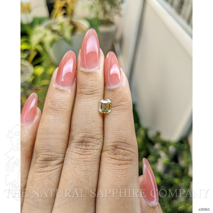 1.15 Ct. Yellow Sapphire from Ceylon (Sri Lanka)