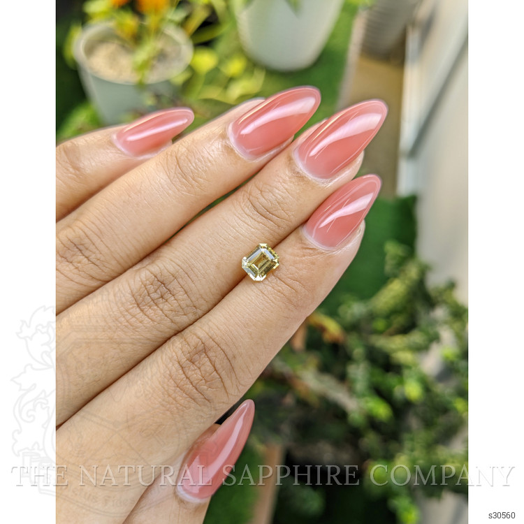 1.15 Ct. Yellow Sapphire from Ceylon (Sri Lanka)