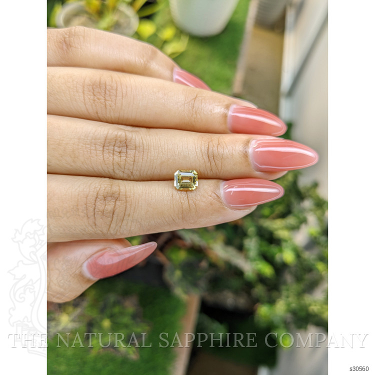 1.15 Ct. Yellow Sapphire from Ceylon (Sri Lanka)