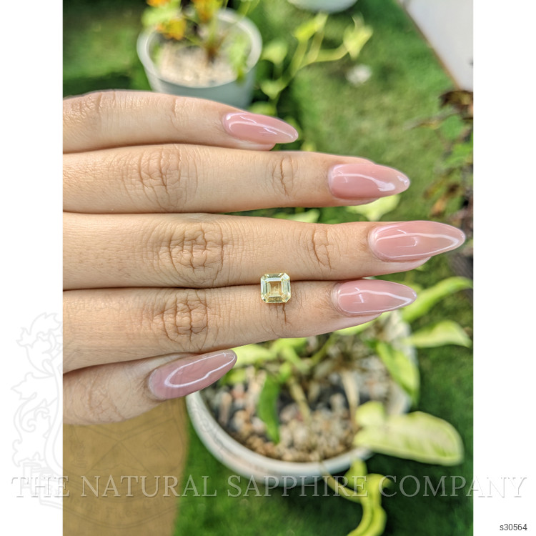 1.34 Ct. Yellow Sapphire from Ceylon (Sri Lanka)