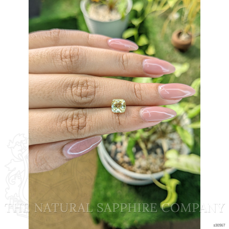 2.02 Ct. Yellow Sapphire from Ceylon (Sri Lanka)