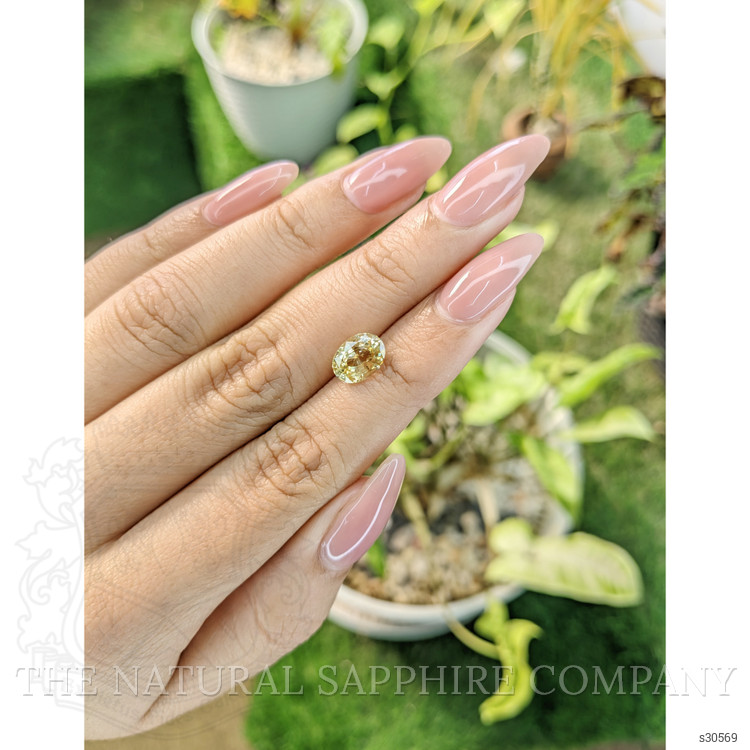 2.26 Ct. Yellow Sapphire from Ceylon (Sri Lanka)